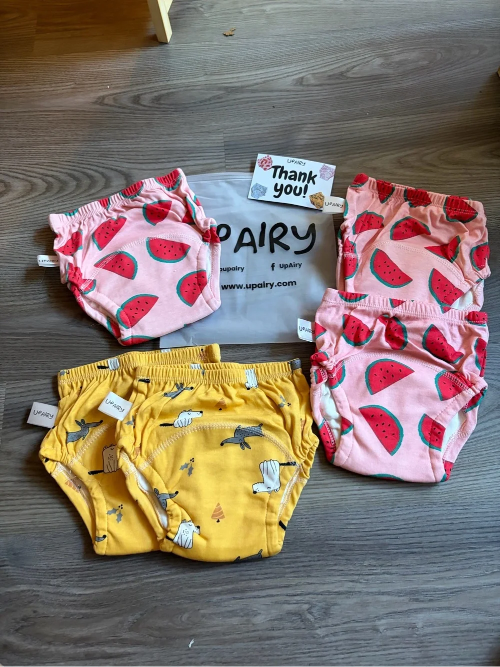 New UpAiry Bundle (5) Potty Training Underwear Size L trainingpants toddler